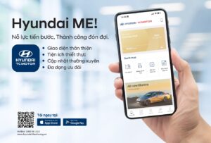 Cập nhật ứng dụng điện thoại hỗ trợ các Khách hàng Hyundai Me